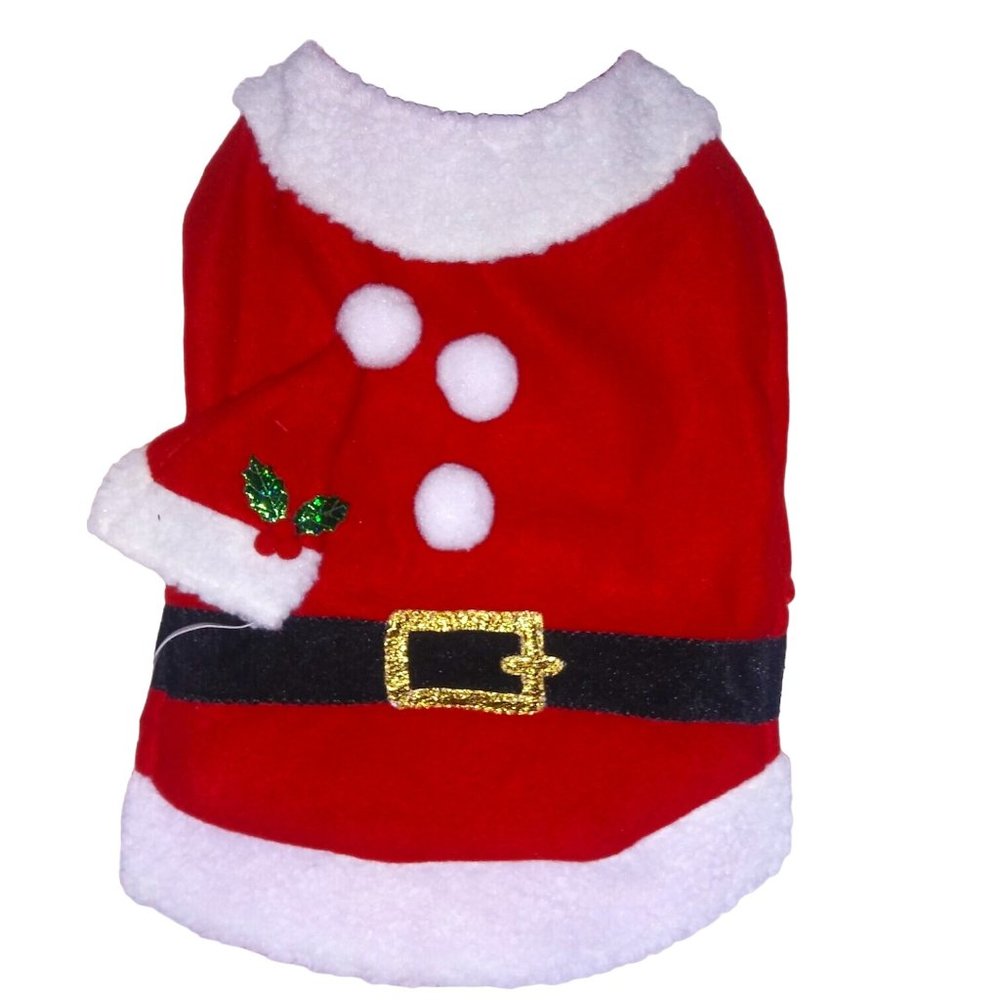 New Traditions Santa Dog Costume Size Medium Dyno Seasonal Solutions Holiday Pet